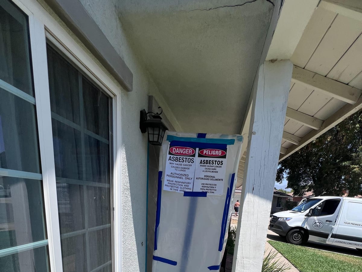 Asbestos Clearance: Independent sign-off after abatement